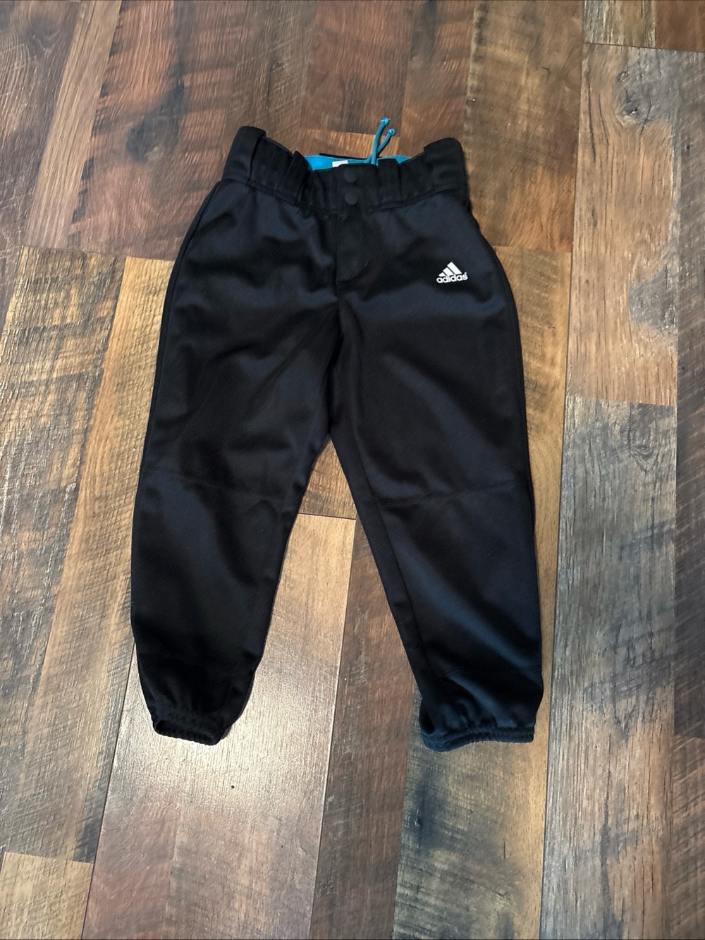 Adidas Girls Black Softball Pants size Small 9/10 Aero Ready New without Tags